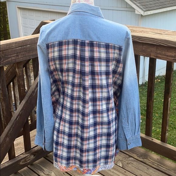 Anthropology Aratta Silent Journey Woman’s Shirt - Picture 4 of 8